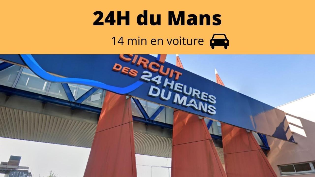 Le Mans - Au Calme - Stationnement Facile - Proche Centre Ville Et Gare Eksteriør billede